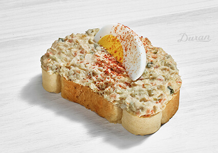 Duran Sandwich Pfefferoni Weissbrot Duran Sandwich Pfefferoni Weissbrot