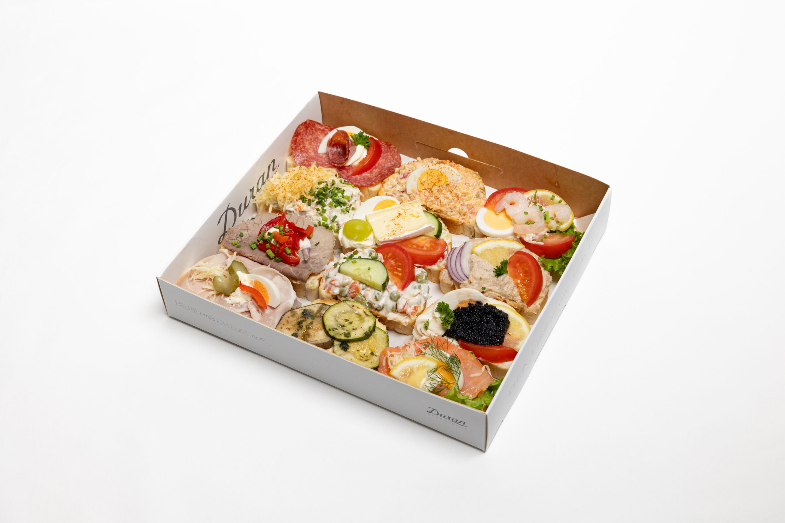 Duran-Box-12er-offen Duran-Box 12 Stück